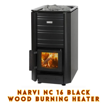 Classic Cabin Wood-Burning Sauna with Changing Room