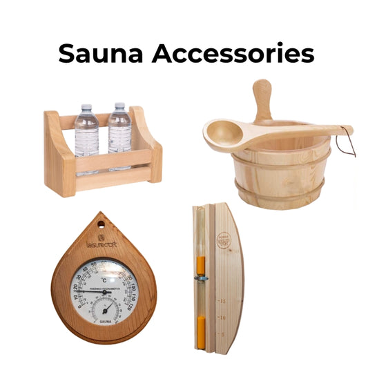 Ultimate Wood Burning Sauna Bundle